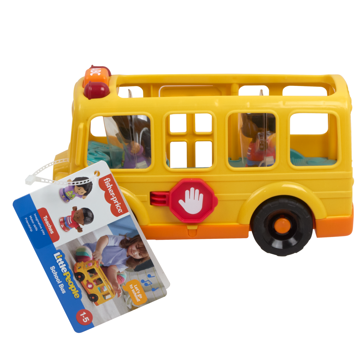 Fisher-Price Little People Autobus Scolaire, Musical, Multilingue