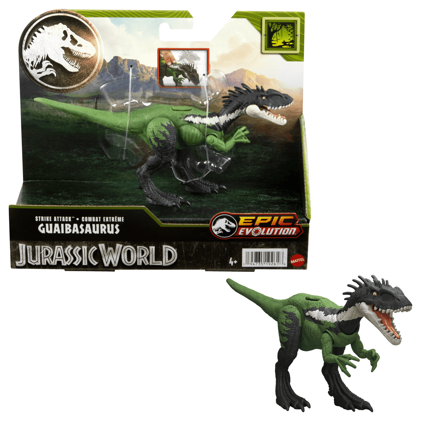 Jurassic World Dinosaurio de Juguete Mordida de Ataque
