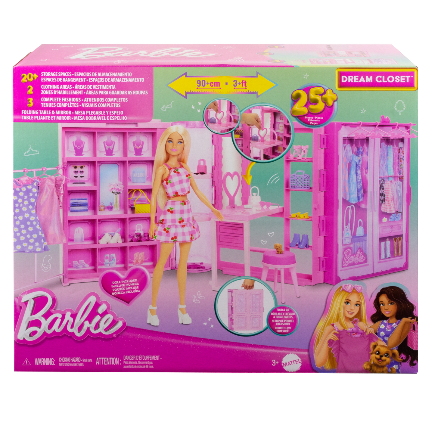 Barbie-Dressing de Rêve-Coffret