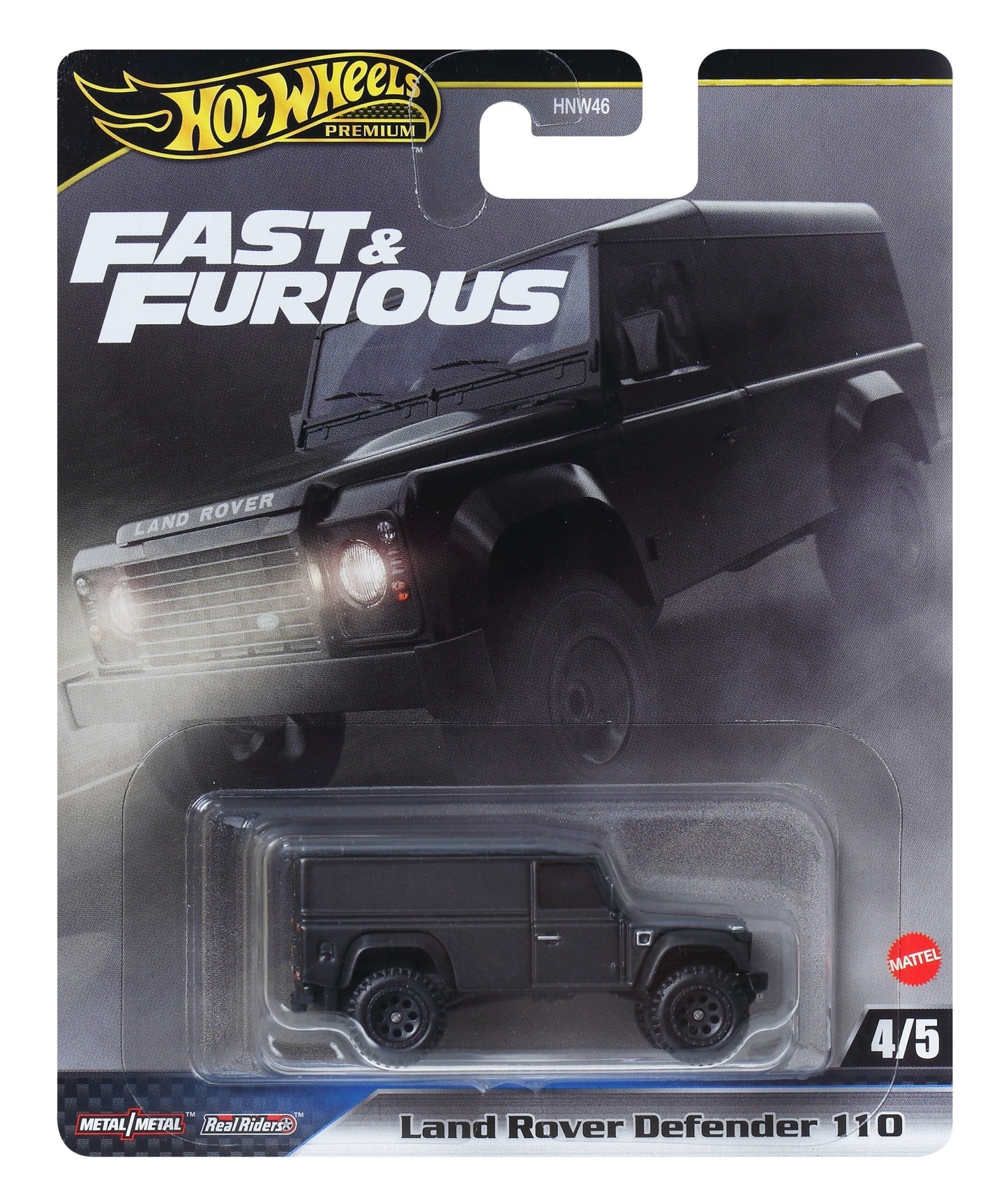 Hot Wheels Collector Veículo de Brinquedo Land Rover Defender 110 Panel