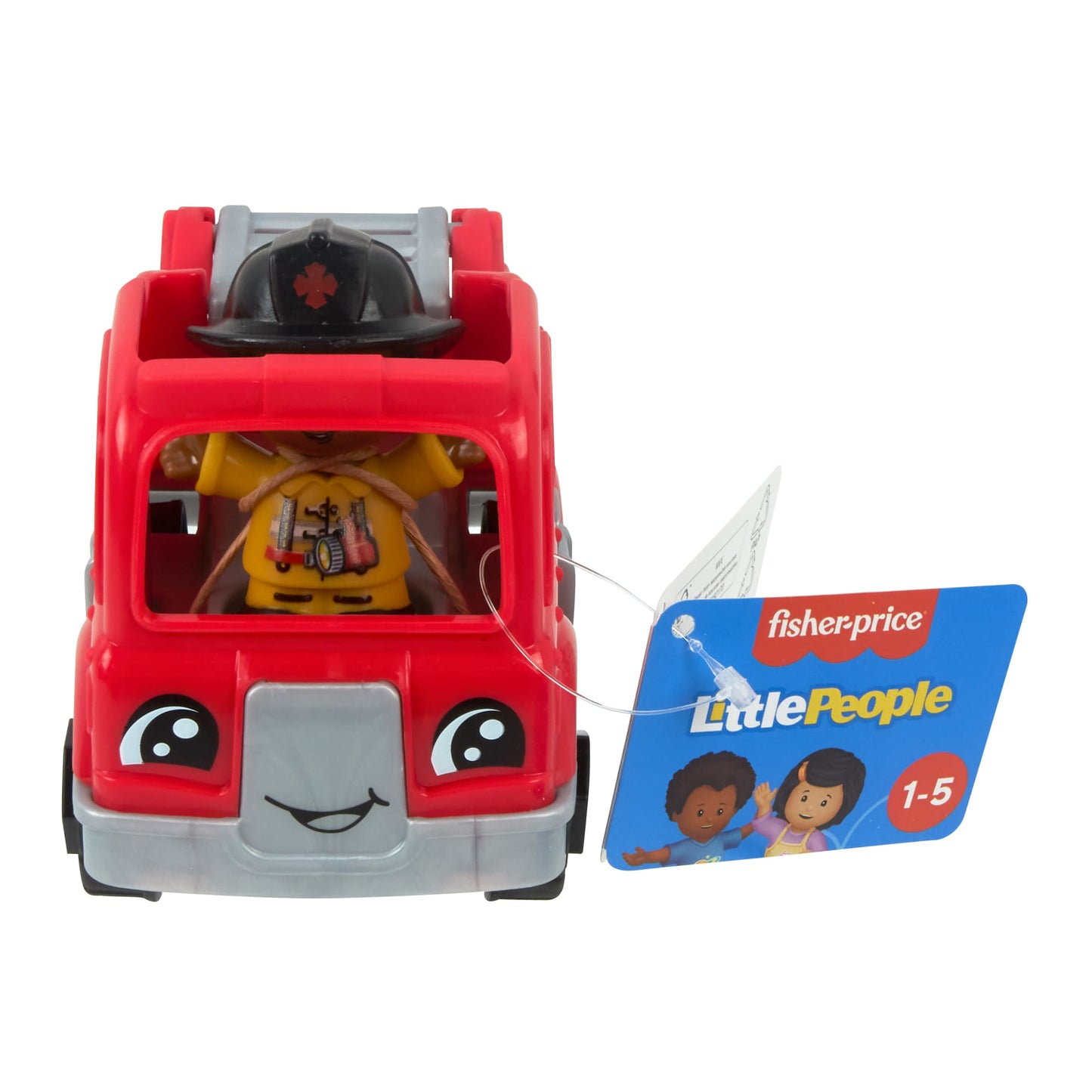 Fisher-Price Little People Camion de Pompiers et Figurine