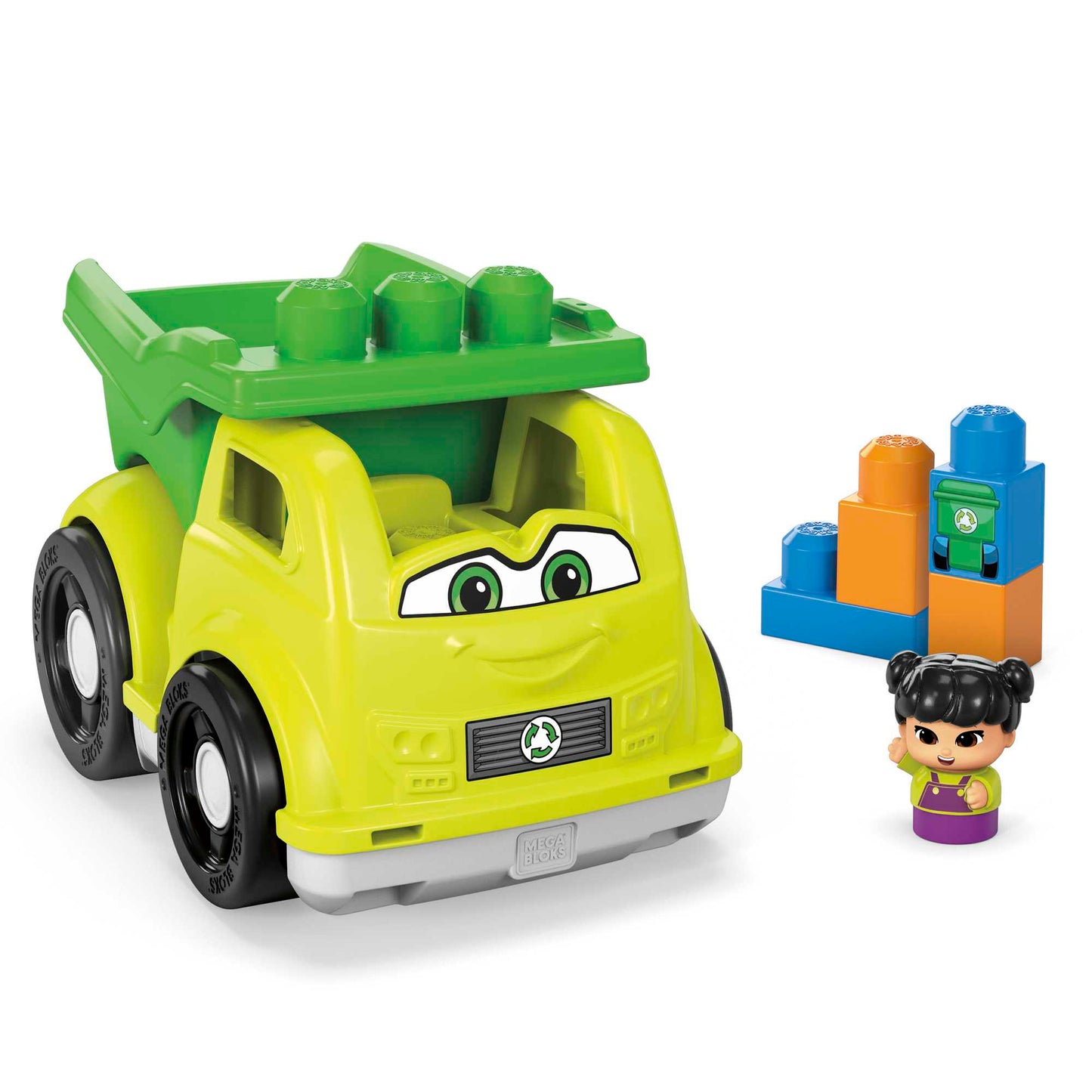 Mega Bloks Juguete de Construcción Pequeño Vehículo de Reciclado