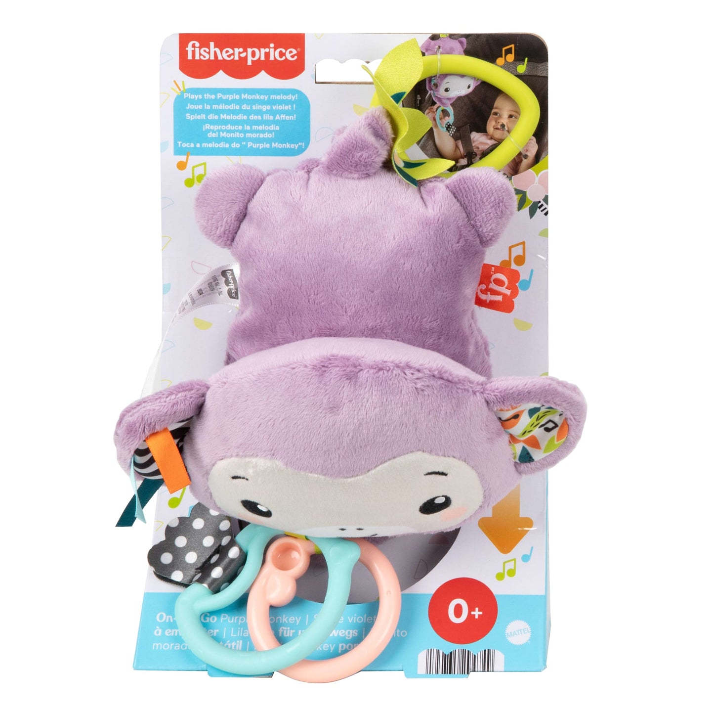 Fisher-Price Baby Brinquedo para Bebês Macaquinho Musical Companheiro