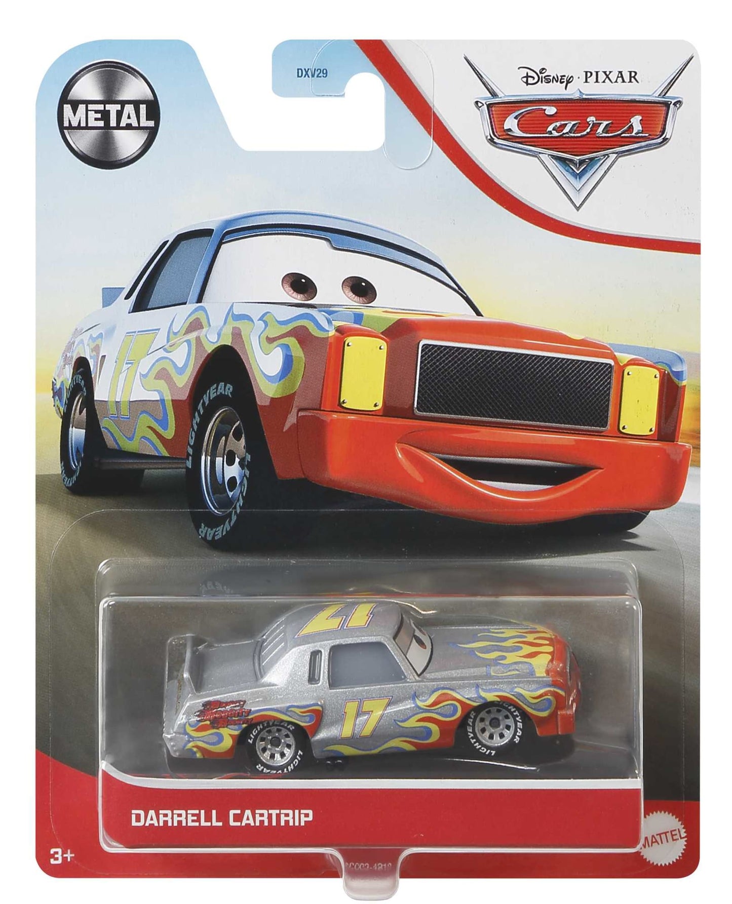 Carros da Disney e Pixar Diecast Veículo de Brinquedo Darrell Cartrip