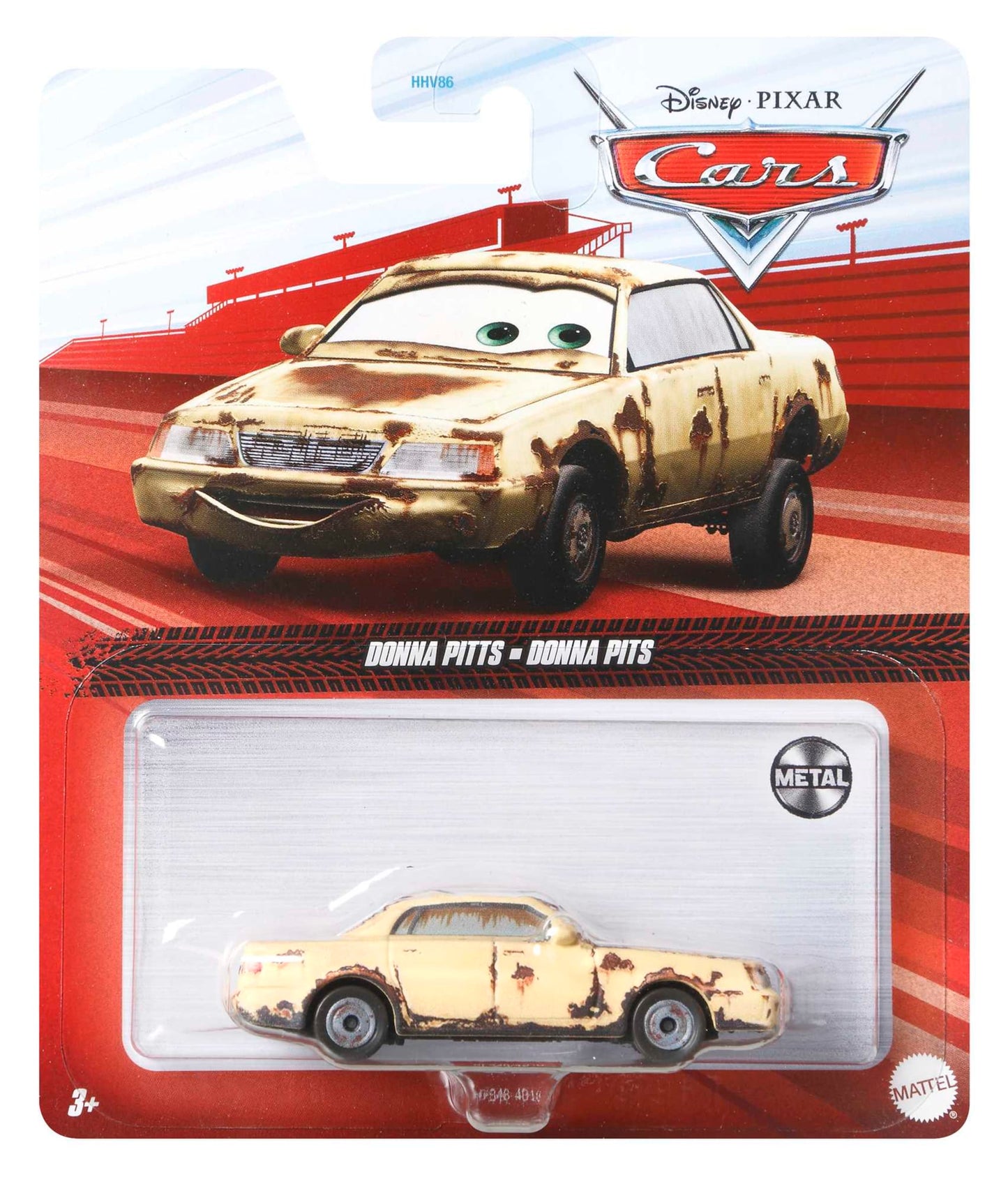 Cars de Disney y Pixar Vehículo de Juguete Donna Pitts