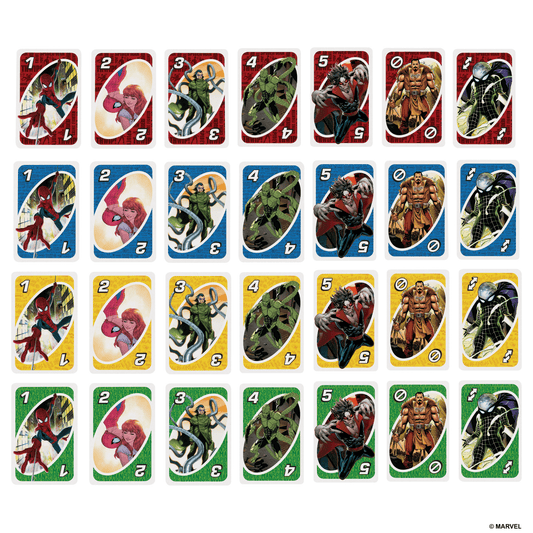 UNO Jogo de Cartas Marvel Spider-Man