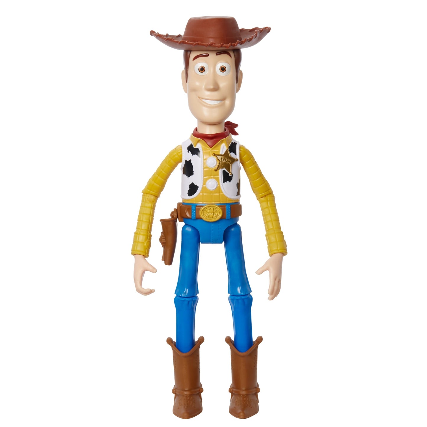 Disney Pixar Toy Story Large Woody Action Figure, Collectible Toy in 12-inch Scale