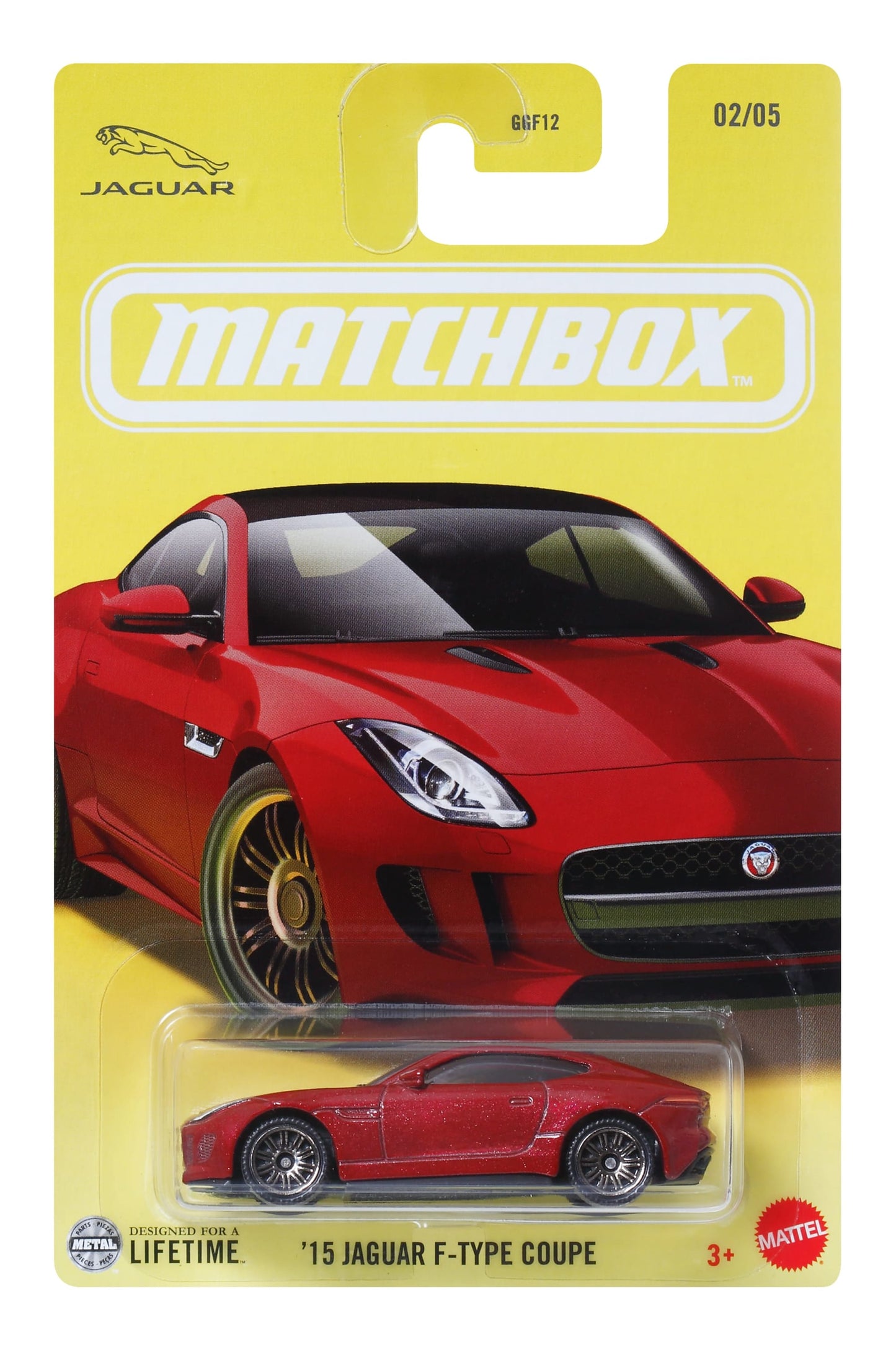 Matchbox Diecast Veículo de Brinquedo Jaguar F-Type Coupe