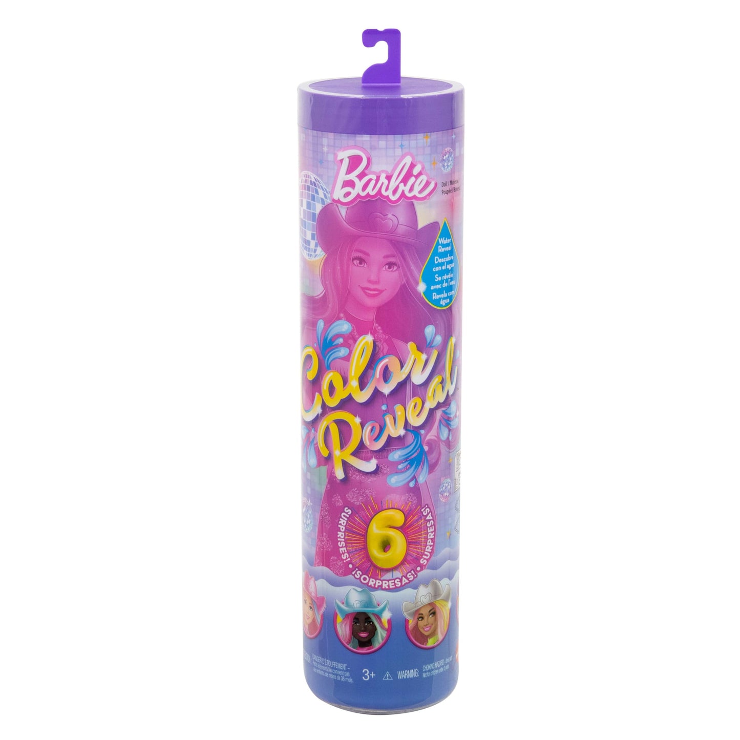 Barbie Color Reveal Muñeca Moda Disco Sorpresa