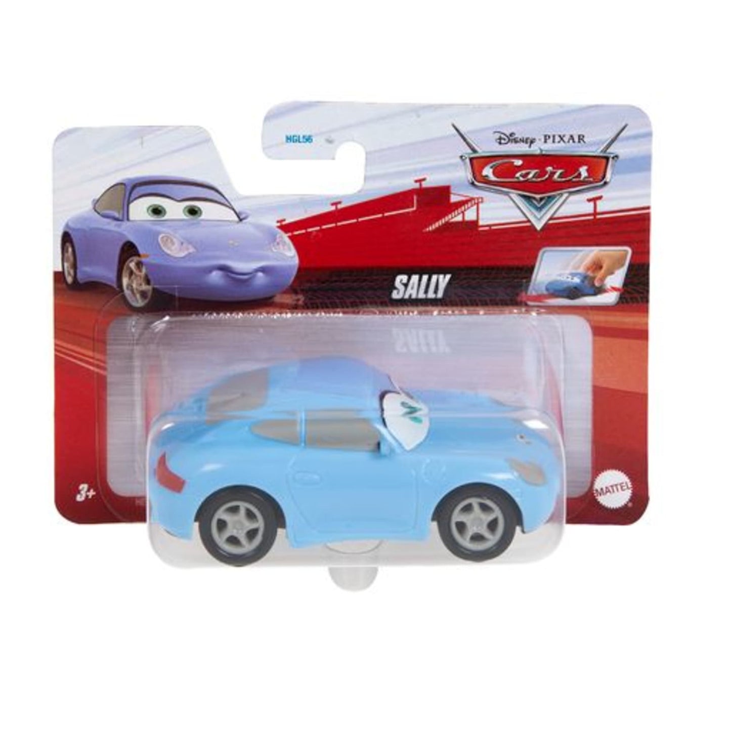 Carros da Disney e Pixar Pullback Veículo de Brinquedo Sally