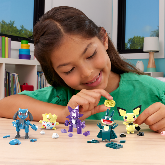 Mega Pokémon Figurines Articulées Coffret de 8 Pour Dresseur