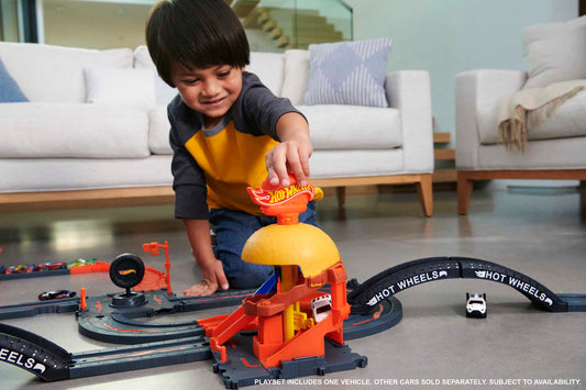 Hot Wheels City Pista de Brinquedo Hamburgueria