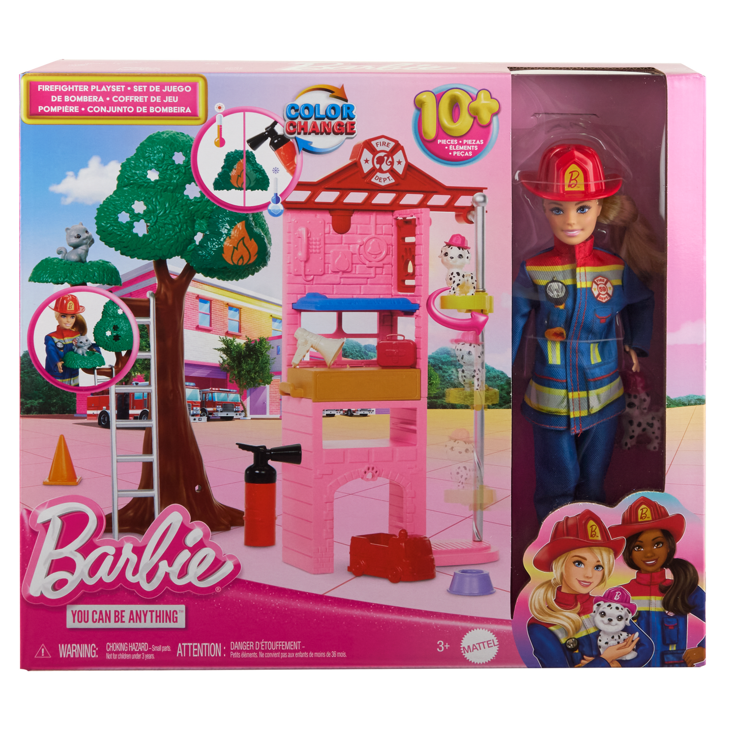 Barbie®-Barbie Pompière-Coffret