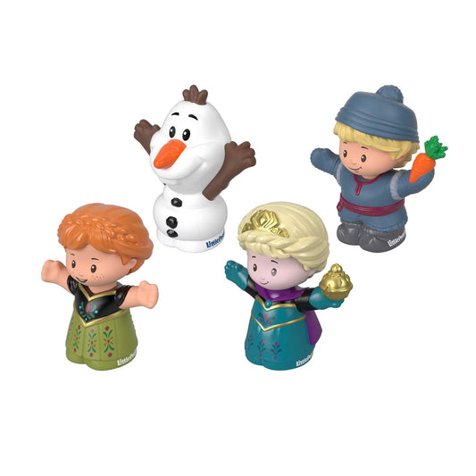 Fisher-Price Little People Lot de 4 Figurines Disney La Reine des Neiges