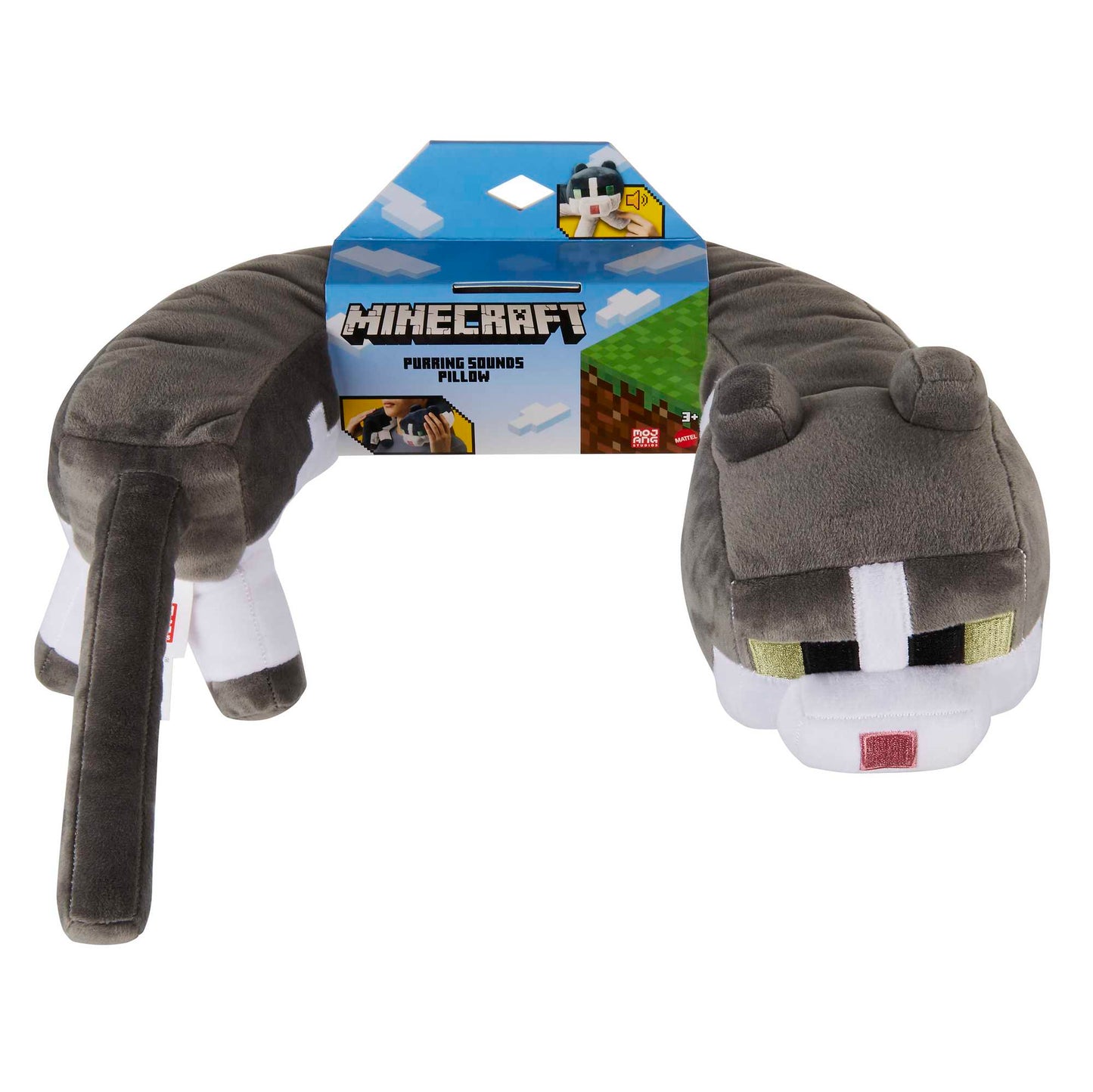 Minecraft Oreiller Chat Ronronnant