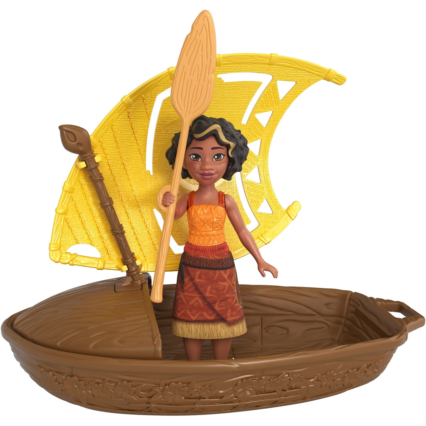 Moana 2 Set de Juego Canoa con Mini Muñeca Sorpresa y Accesorios