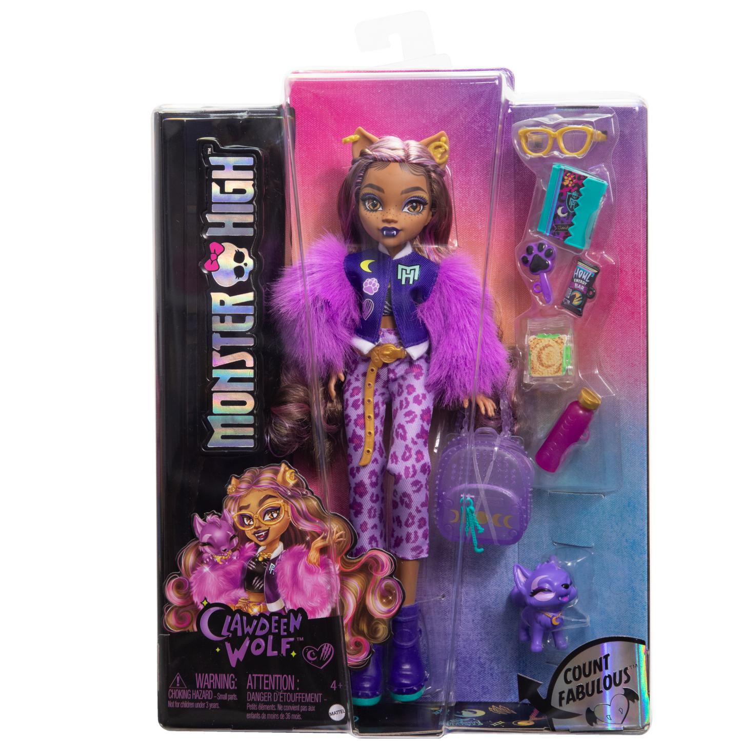 Monster High Boneca Clawdeen Novo Visual