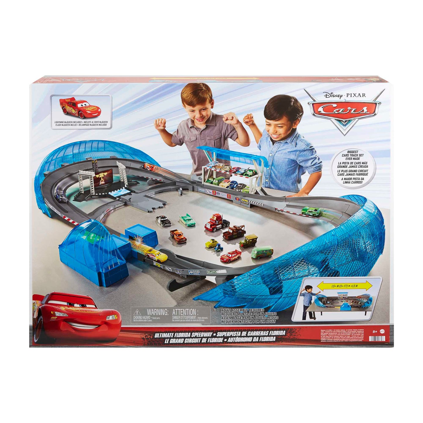 Disney/Pixar Les Bagnoles Coffret Piste Grand Circuit de Floride