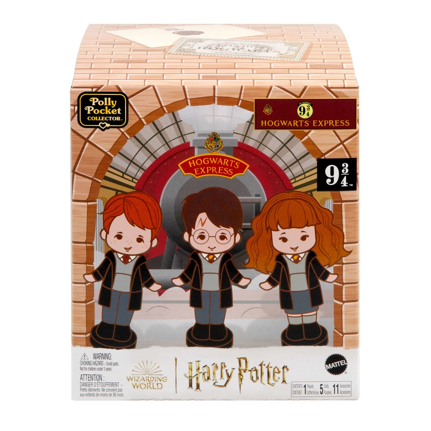 Polly Pocket-Harry Potter-Coffret Collector Avec Poupées