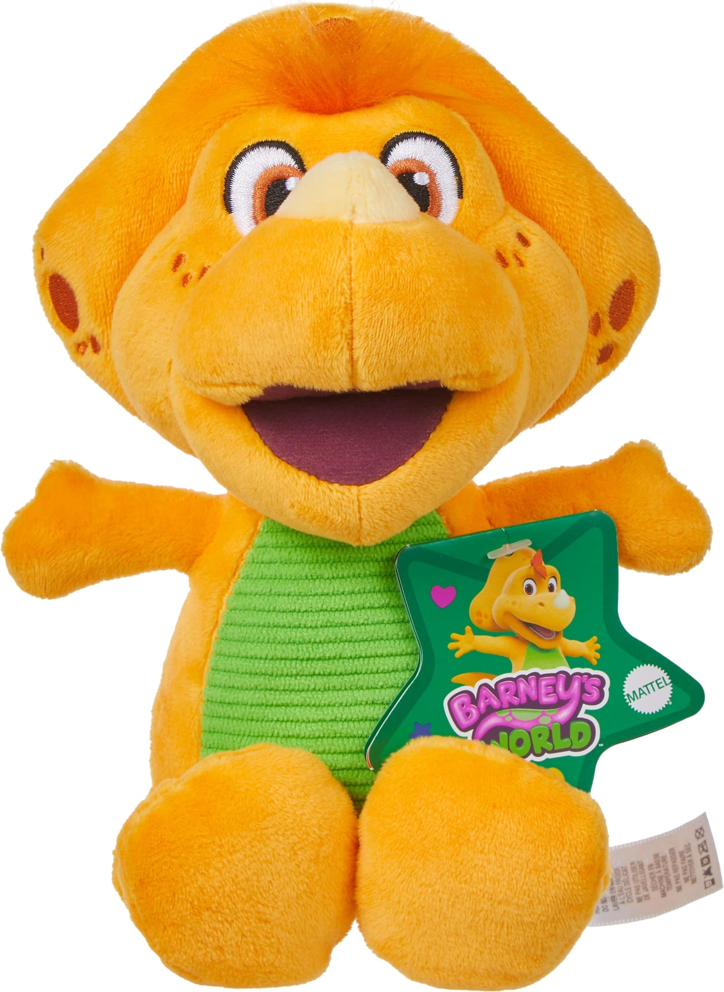 Fisher-Price Barney'S World Peluche 16,51Cm Billy Le Dino
