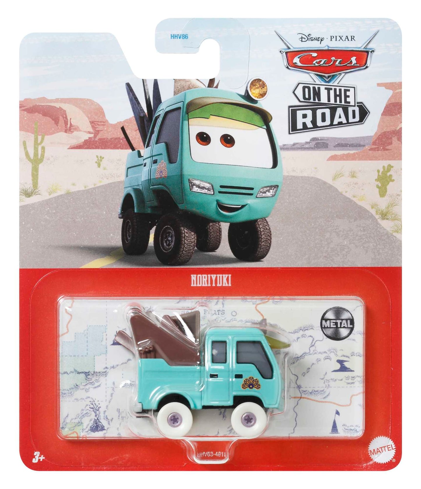 Carros da Disney e Pixar Diecast Veículo de Brinquedo Noriyuki Mecânico
