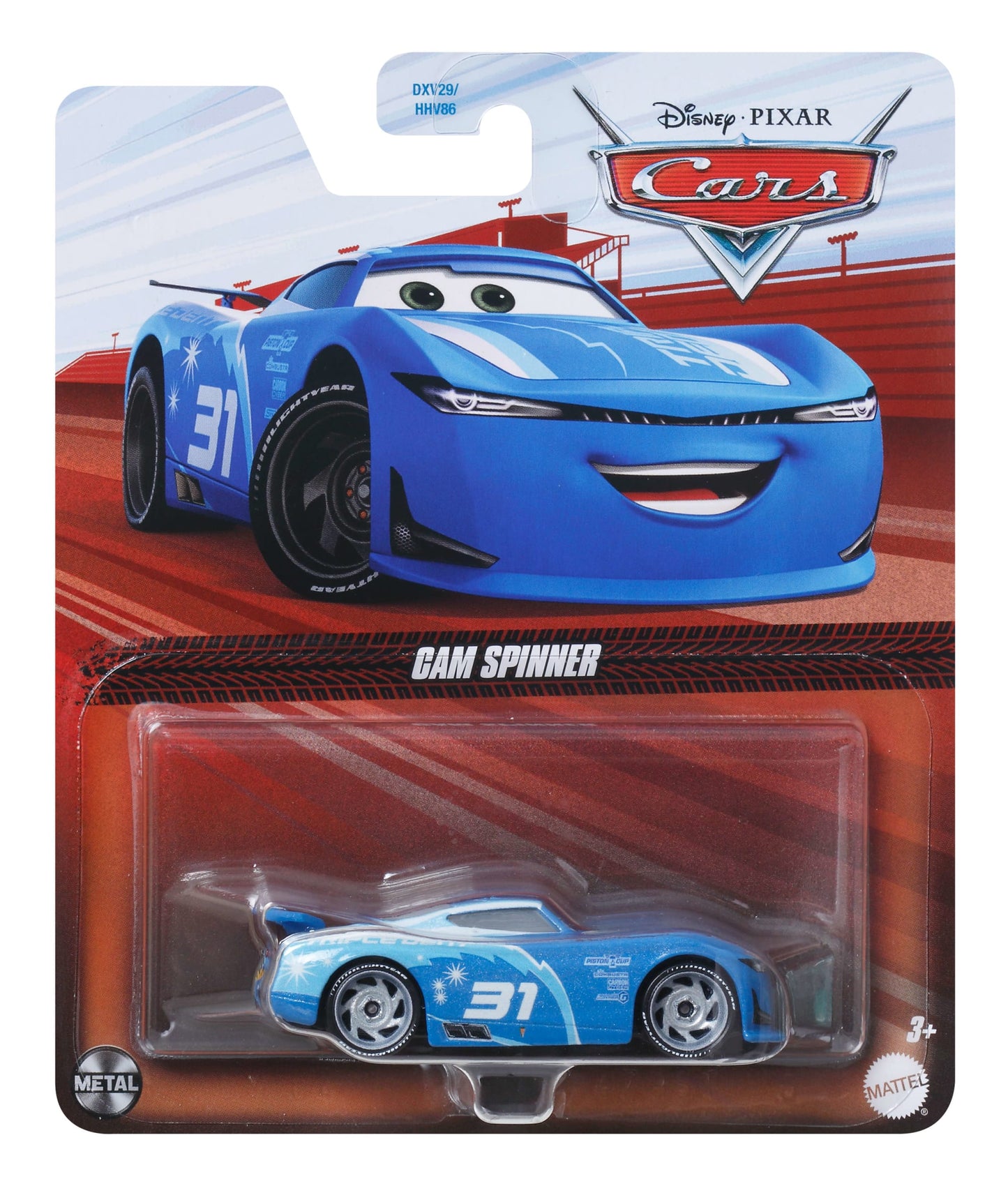 Cars de Disney y Pixar Diecast Vehículo de Juguete Triple Dent Gen 3