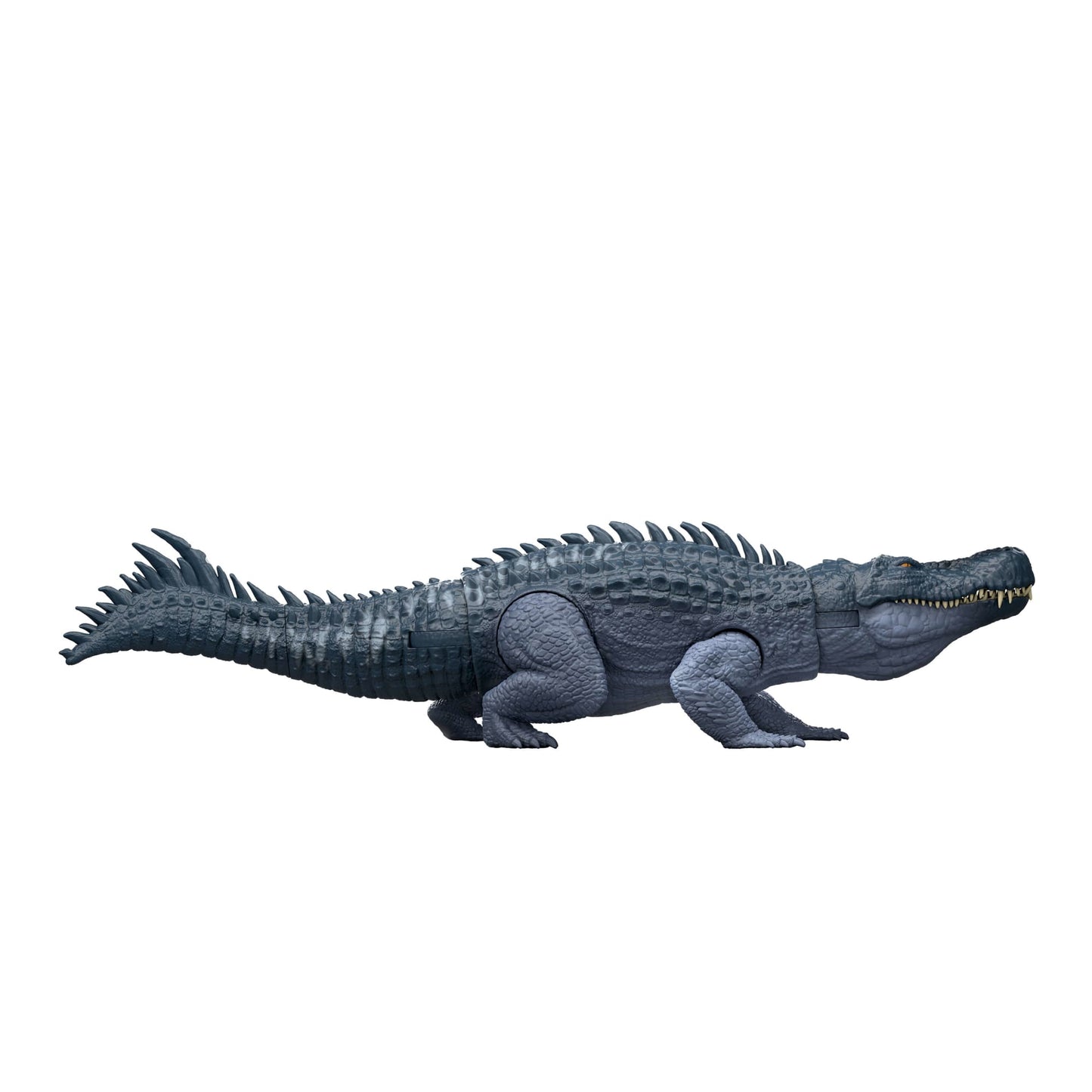 Jurassic World Rebirth Gigantic Thrashers Purussaurus Dinosaur Figure Toy, Tail Activated Attack