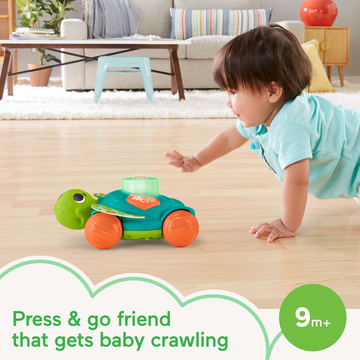 Fisher-Price Linkimals Sit-To-Crawl Sea Turtle