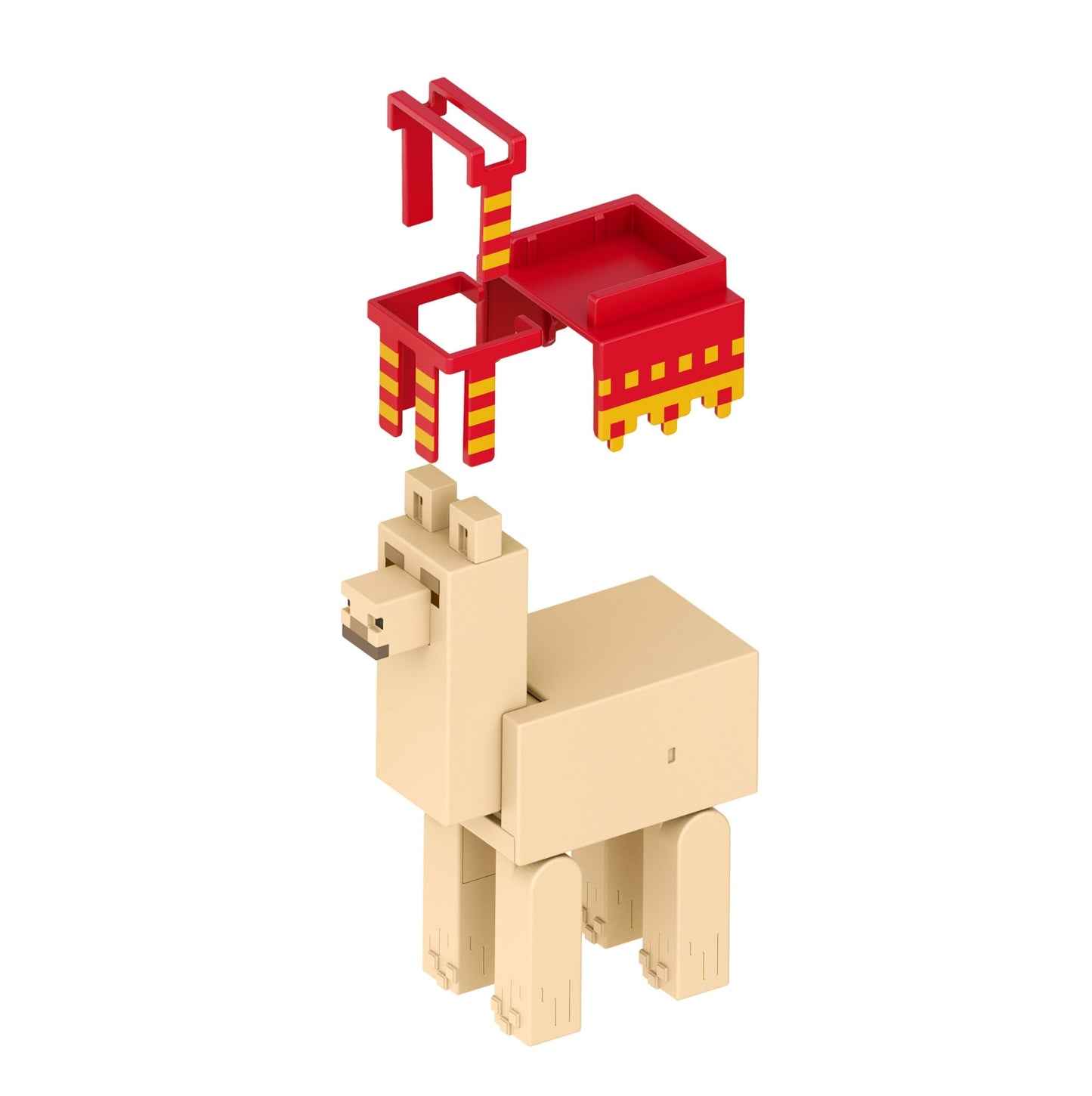 Minecraft Vanilla Figura de Acción Alex y Llama