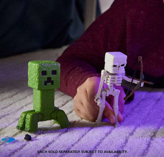 Minecraft o Filme Figura de Ação Lobo de 4 polegadas