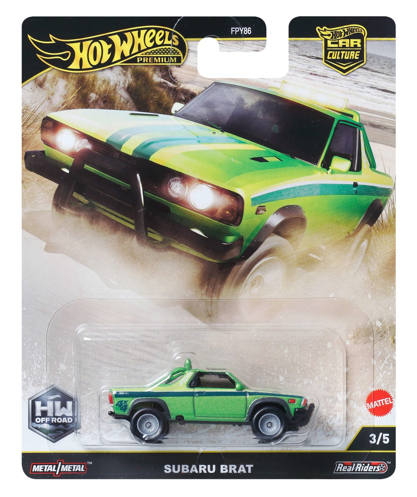 Hot Wheels Collector Vehículo de Colección Subaru B.R.A.T.