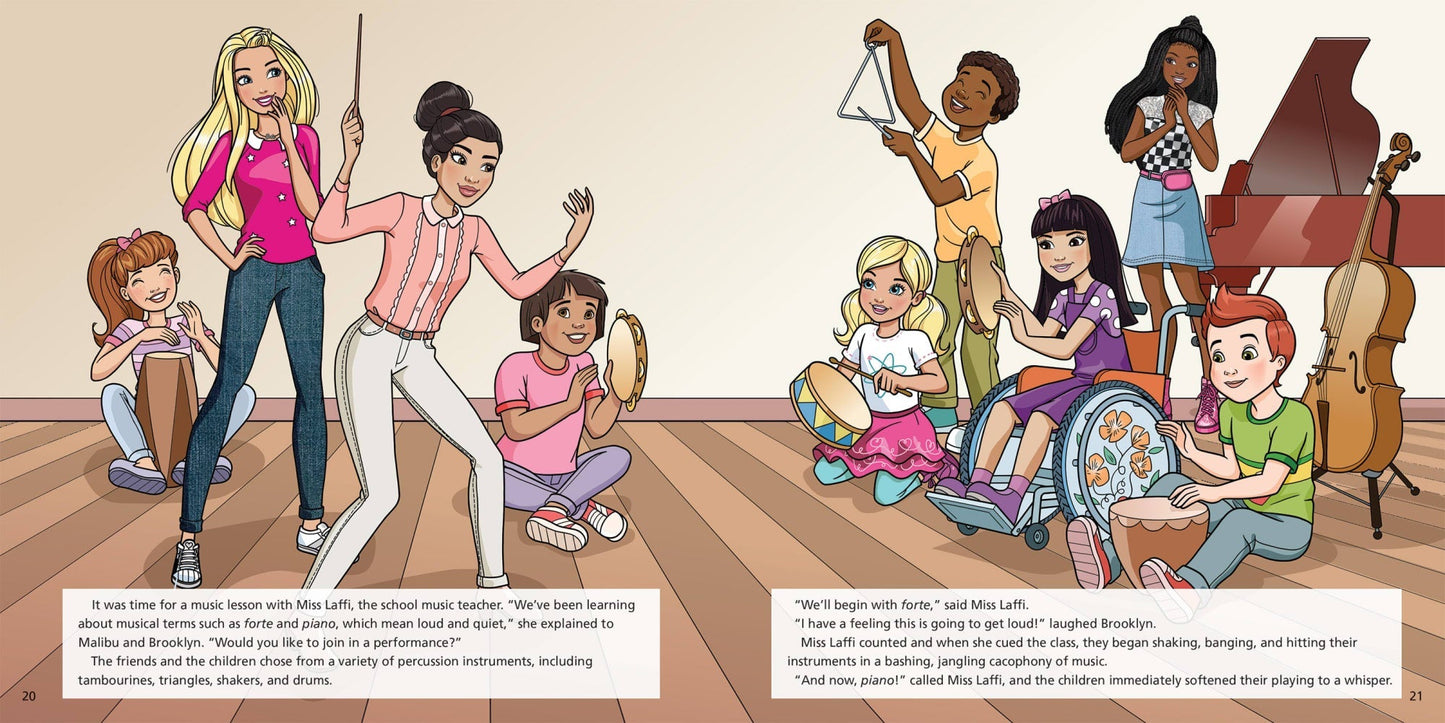 Barbie: You Can Be A Teacher, Paperback Book For Kids, Includes 2 Sticker Sheets