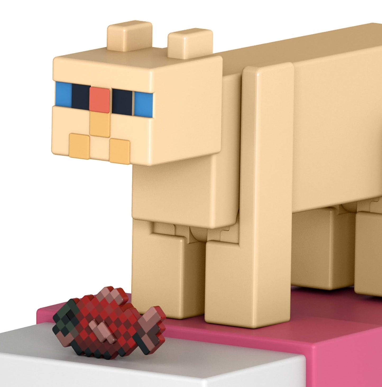 Minecraft Vanilla Figura de Acción Gato Persa 3.25