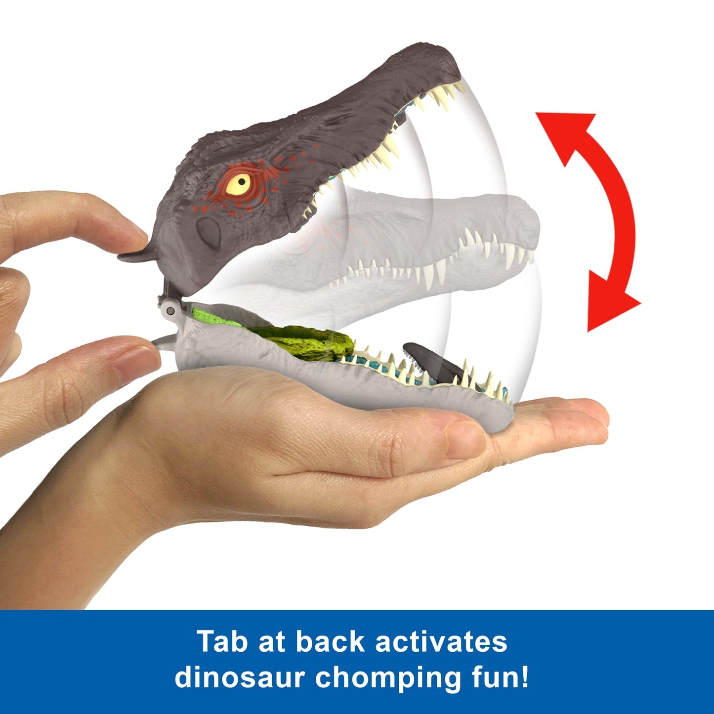 Jurassic World Rebirth Micro Adventure Playset Spinosaurus Head, Interactive Features & Figures