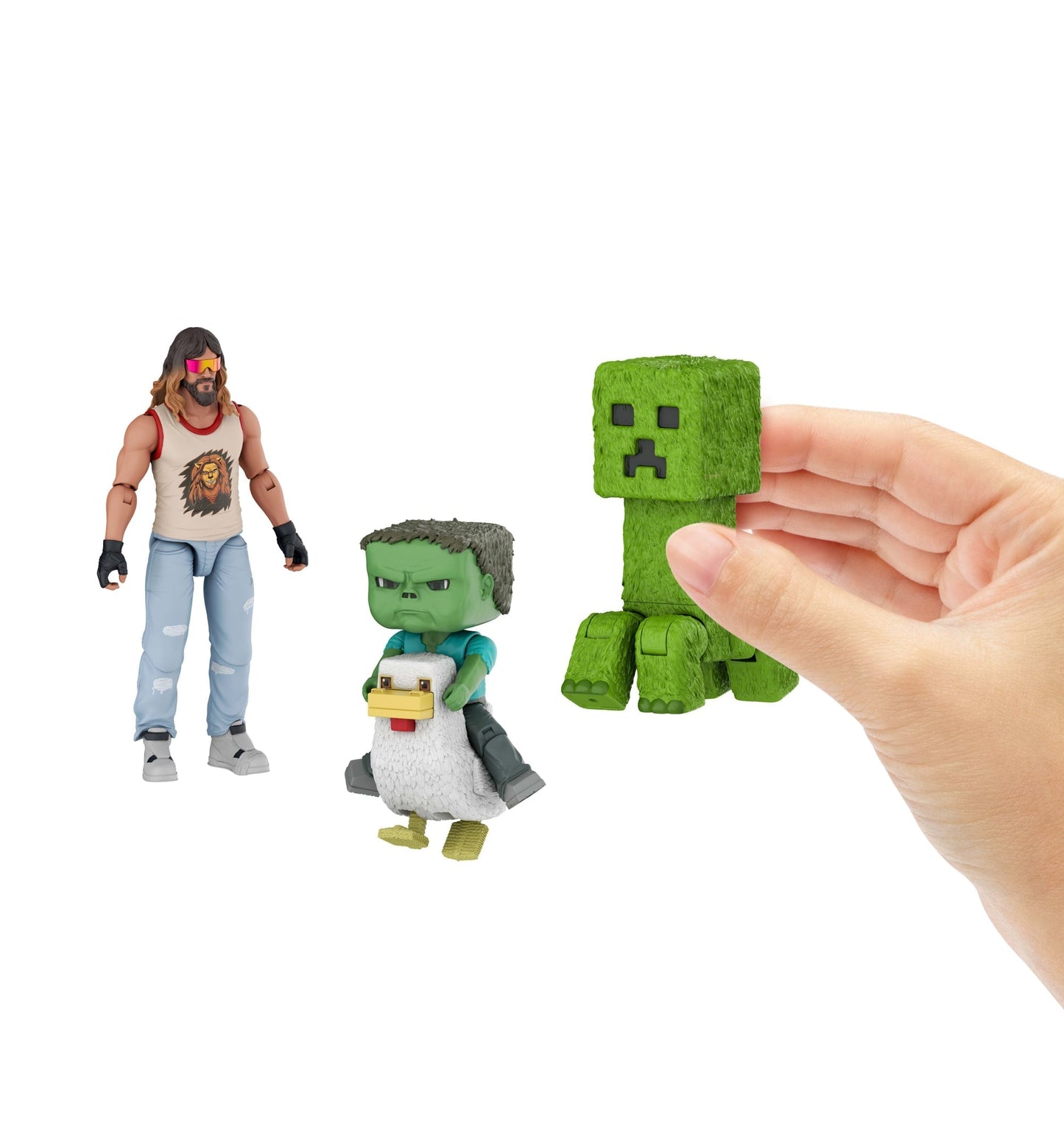 Minecraft Woodland Mansion Throwdown Toy Action Figure Multipack Inspired By The Movie