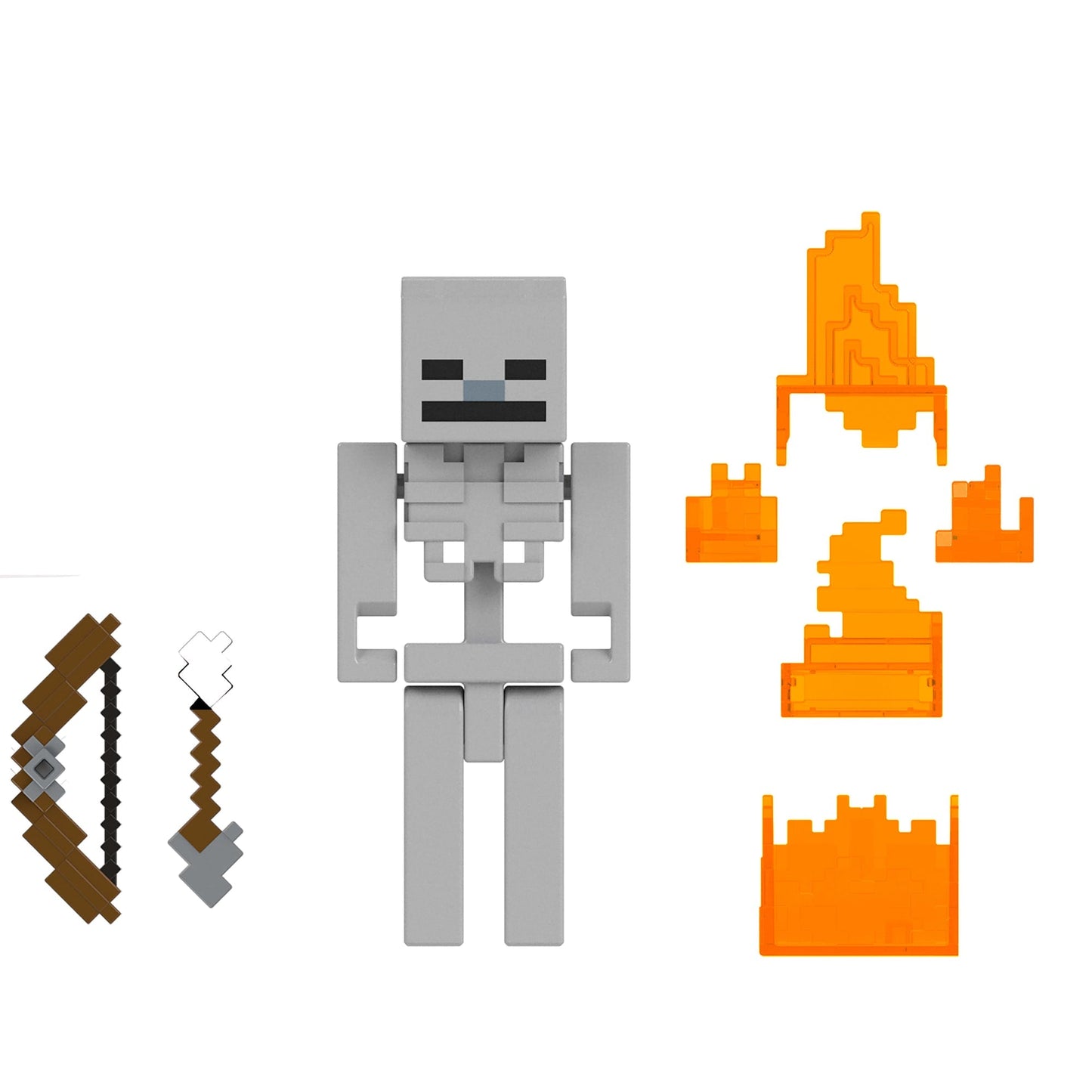 Minecraft Vanilla Figura de Ação Esqueleto 3.25