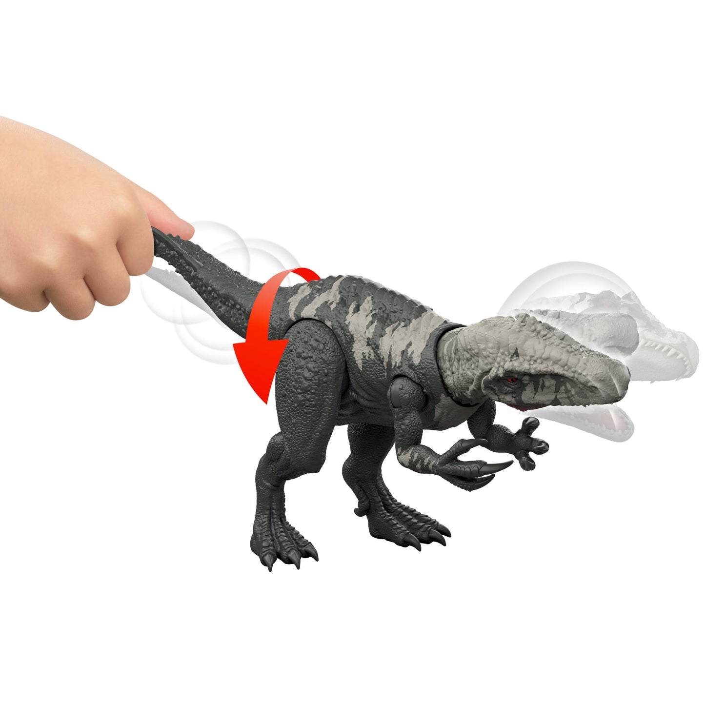 Jurassic World Dinossauro de Brinquedo Rebirth Rastreadores Gigantes Chilantaisaurus