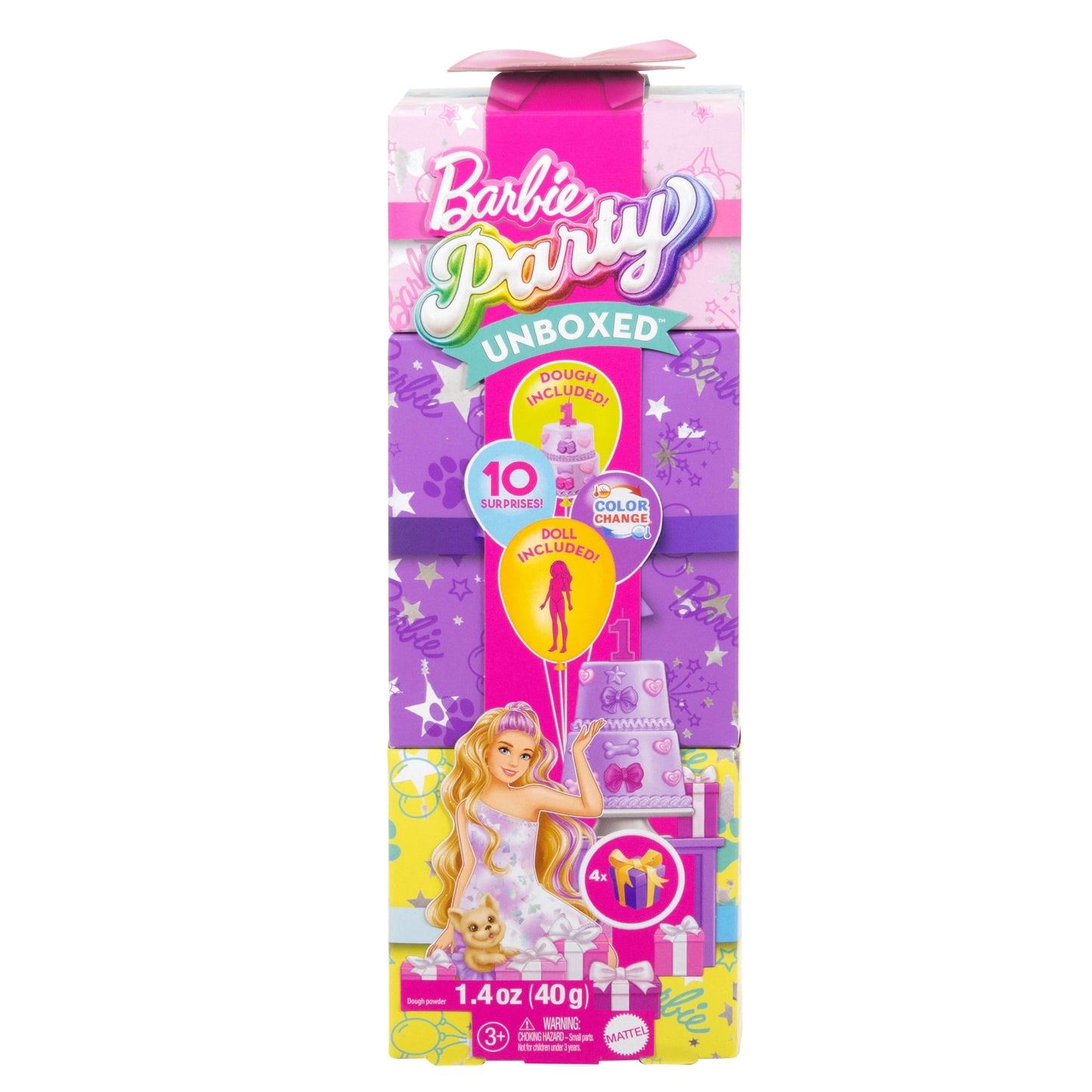 Barbie-Barbie Cadeau Surprise-Coffret Fête D’Anniversaire