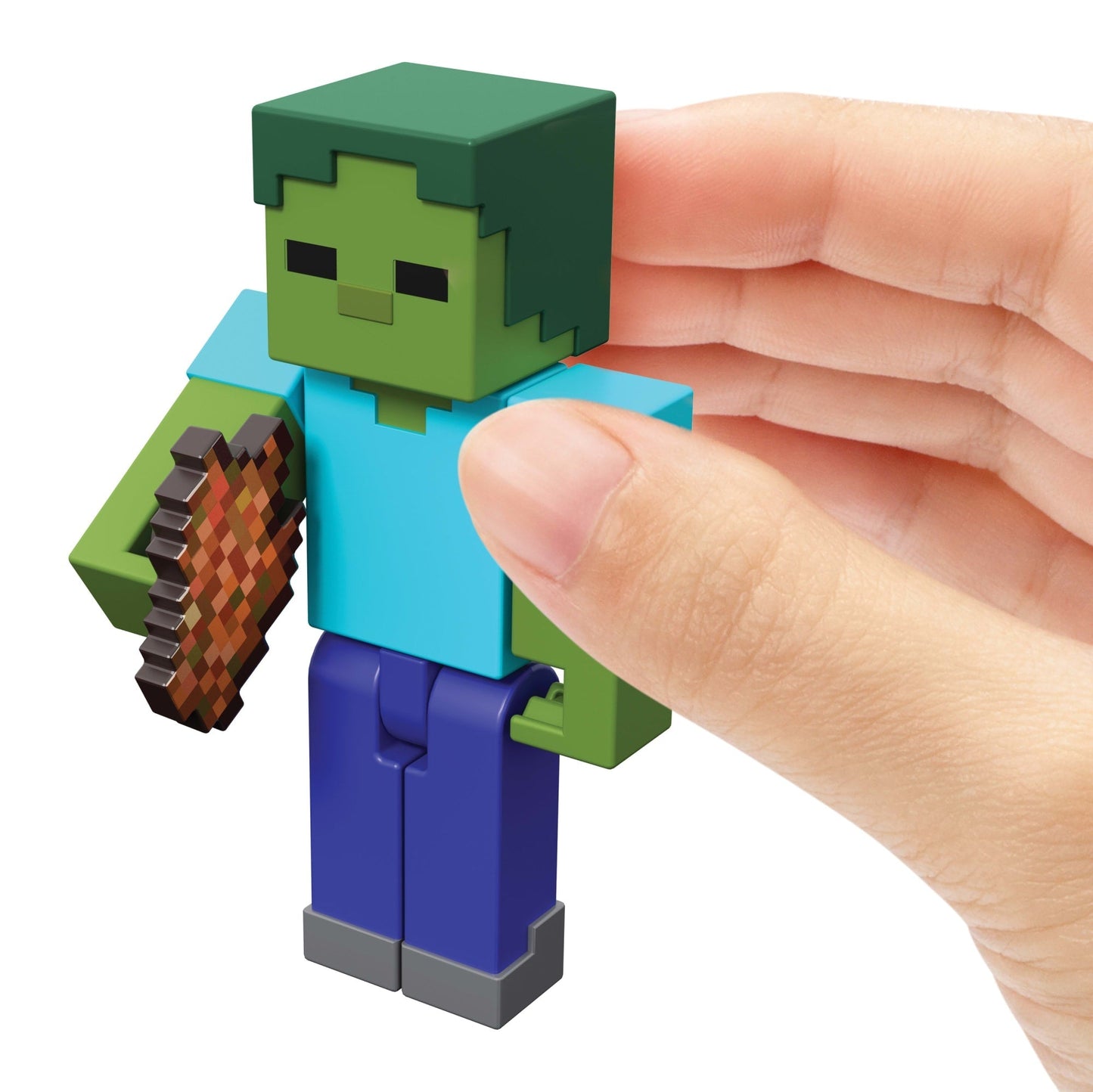 Minecraft Vanilla Figura de Ação Zumbi