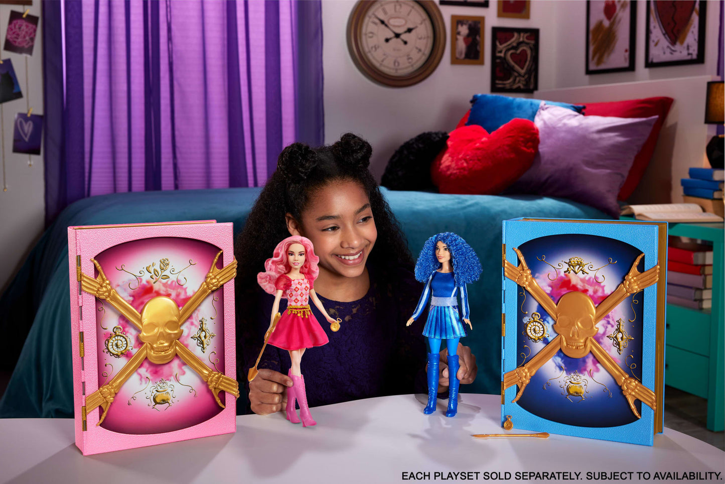 Disney's Descendants: The Rise Of Red The Sorcerer's Cookbook Doll & Playset, Surprise Reveals
