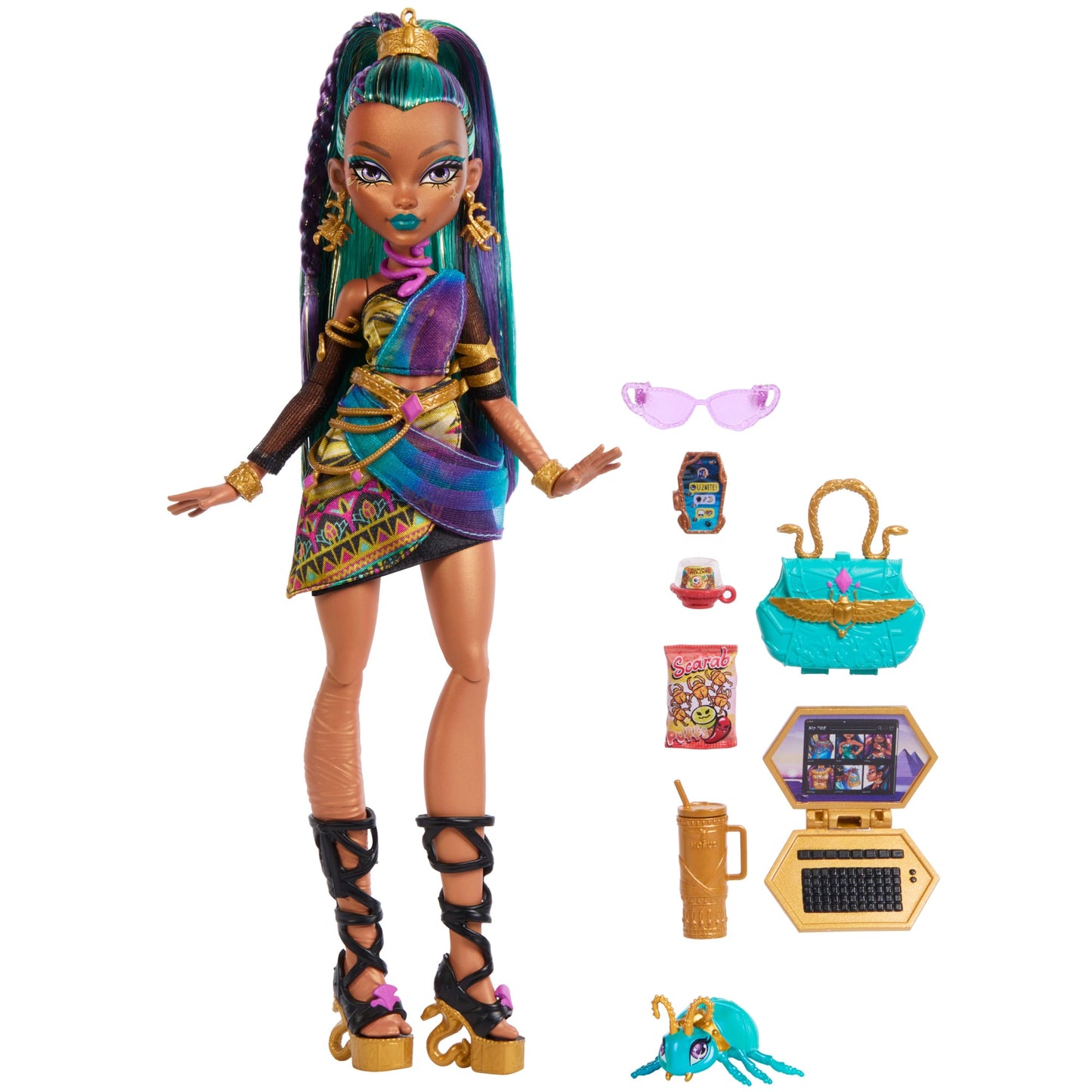 Monster High Boneca Nefera