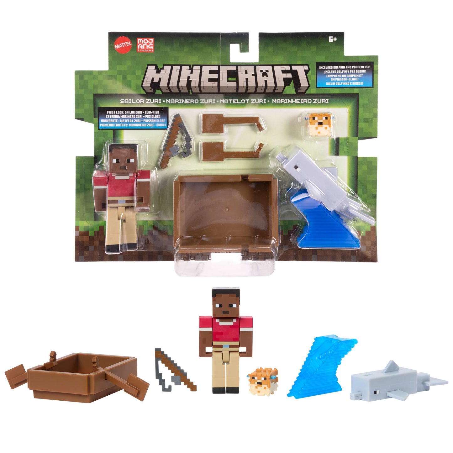 Minecraft Vanilla Figura de Ação Zuri