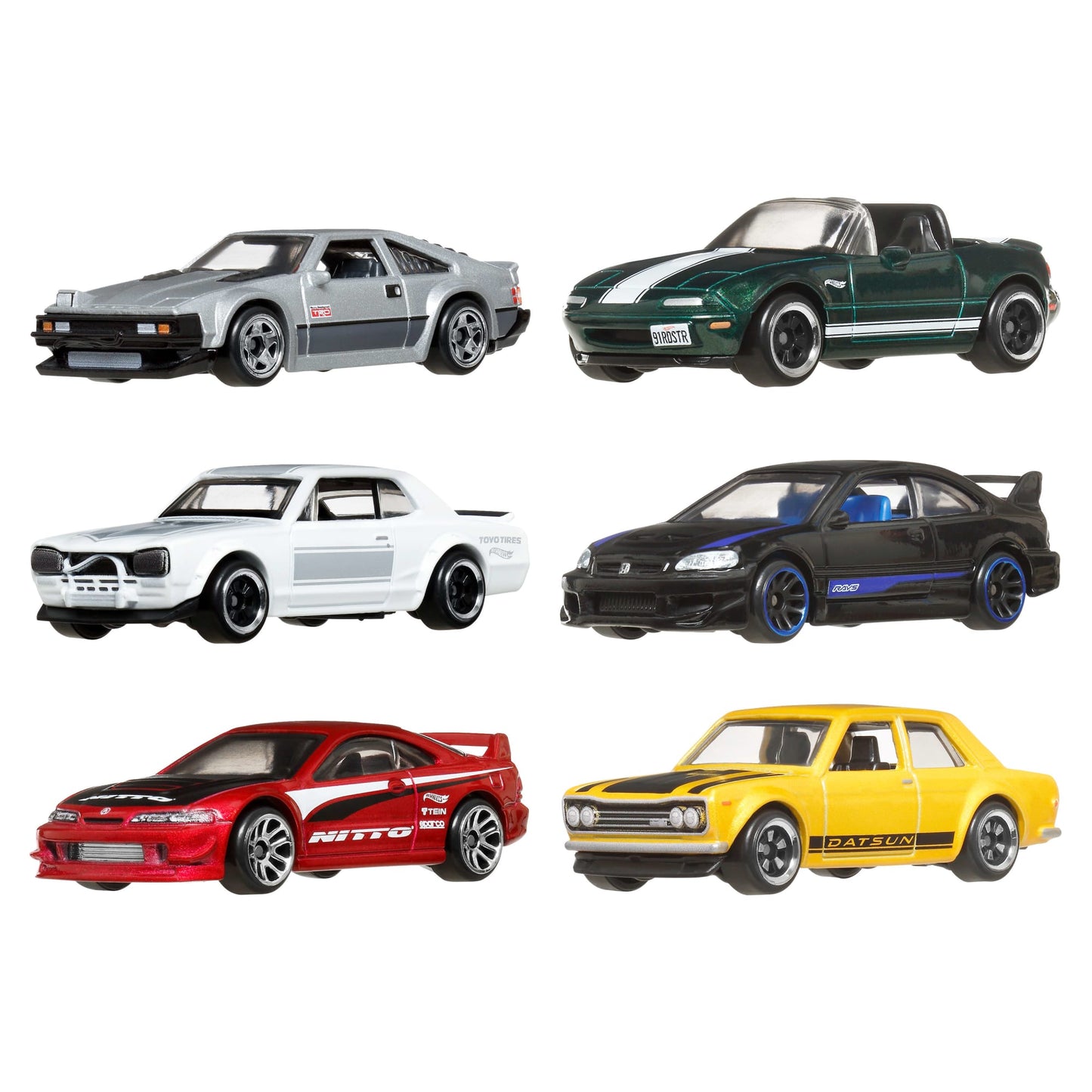 Hot Wheels Collector Vehículo de Colección Multipack Autos Japoneses