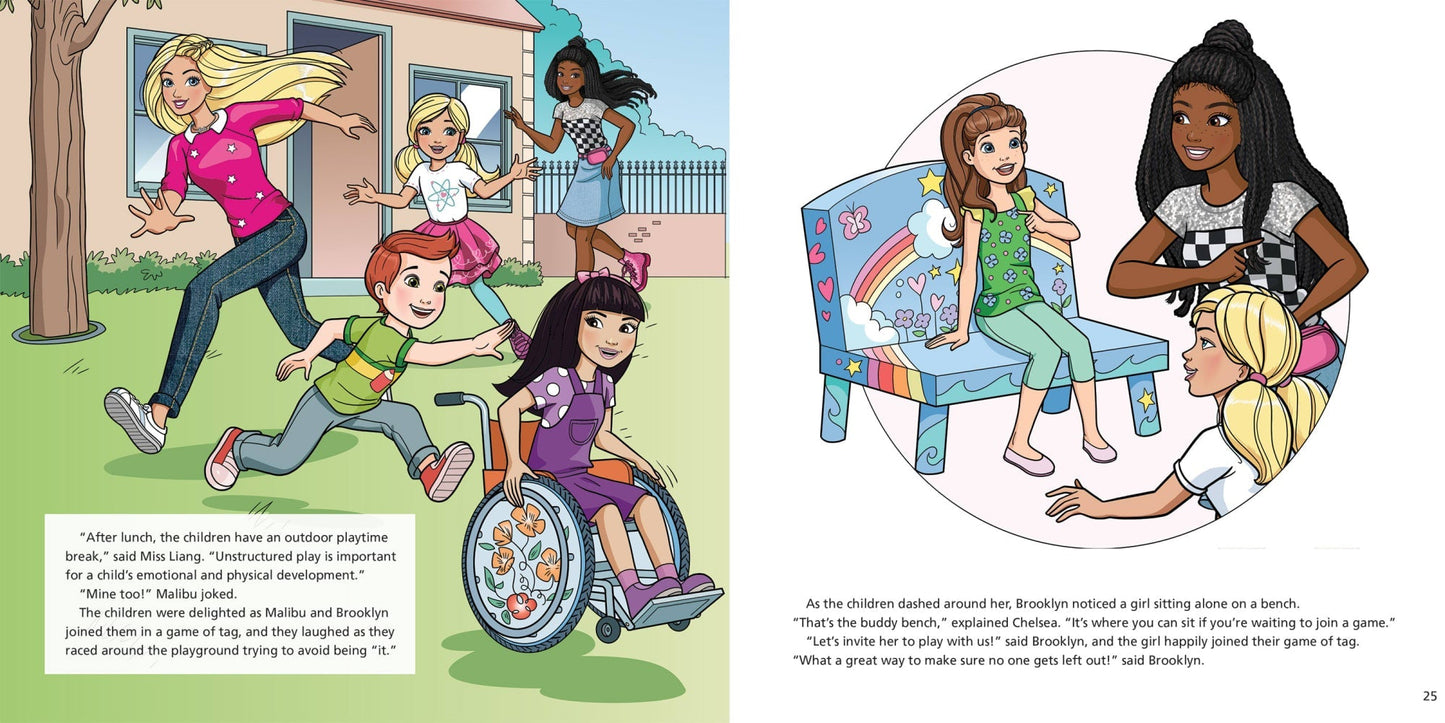 Barbie: You Can Be A Teacher, Paperback Book For Kids, Includes 2 Sticker Sheets