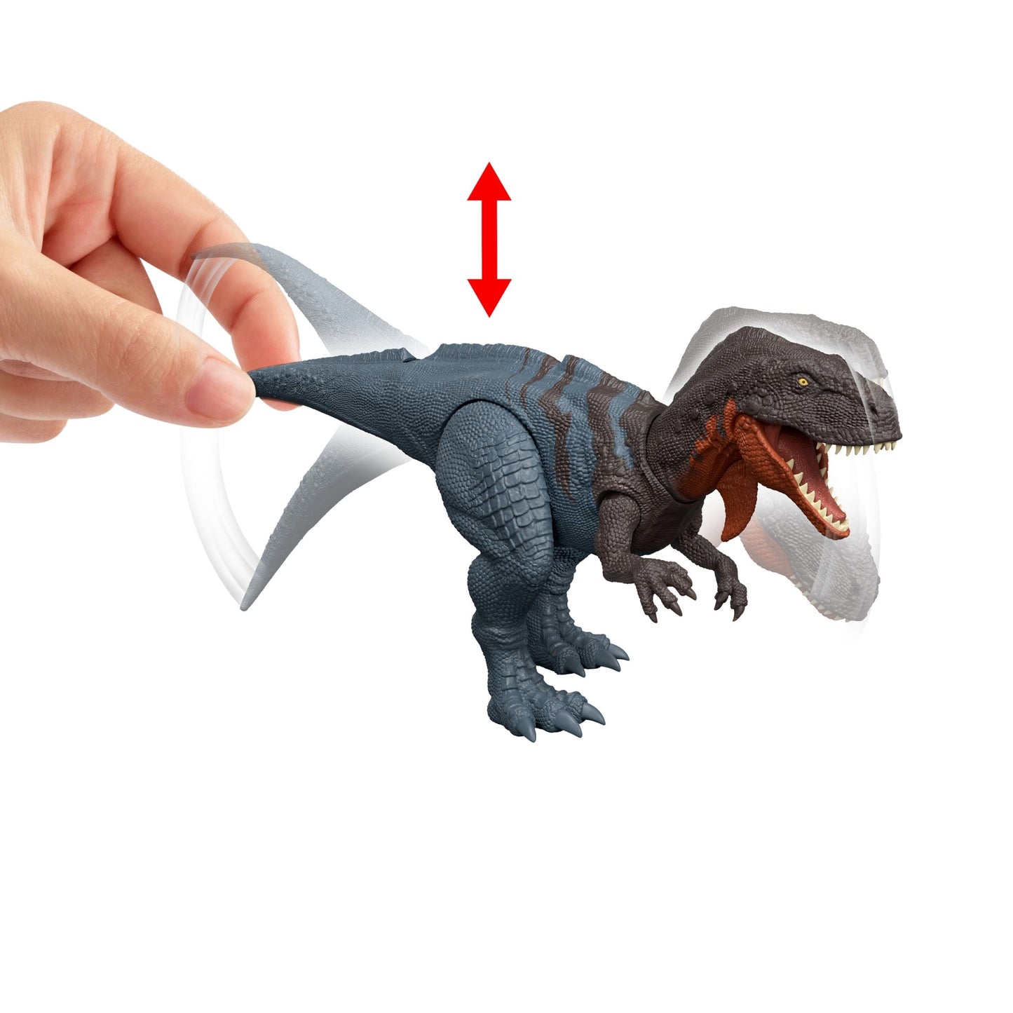 Jurassic World Dinosaurio de Juguete Rebirth Rugido Salvaje Abelisaurus