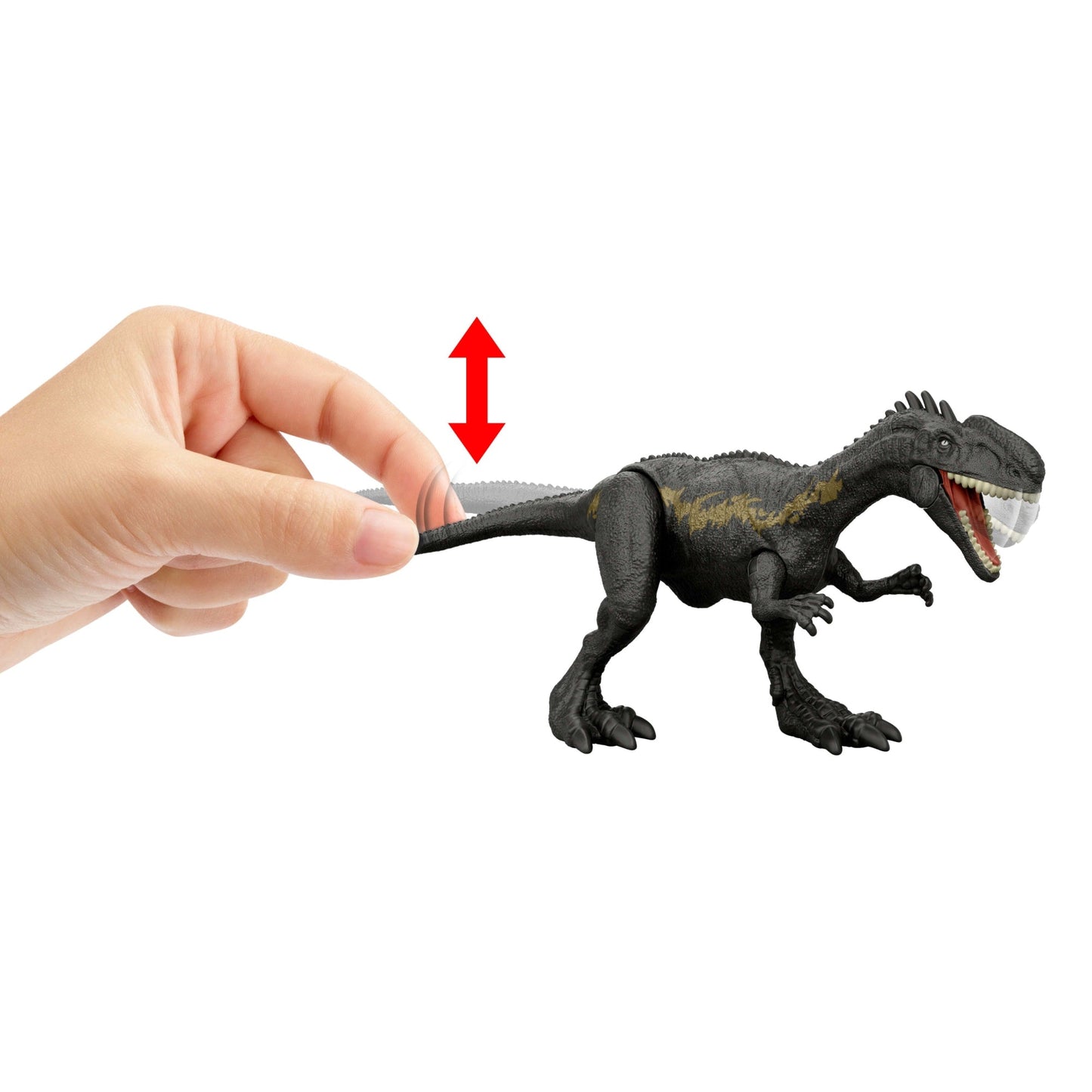 Jurassic World Dinossauro de Brinquedo Rebirth Mordida de Ataque