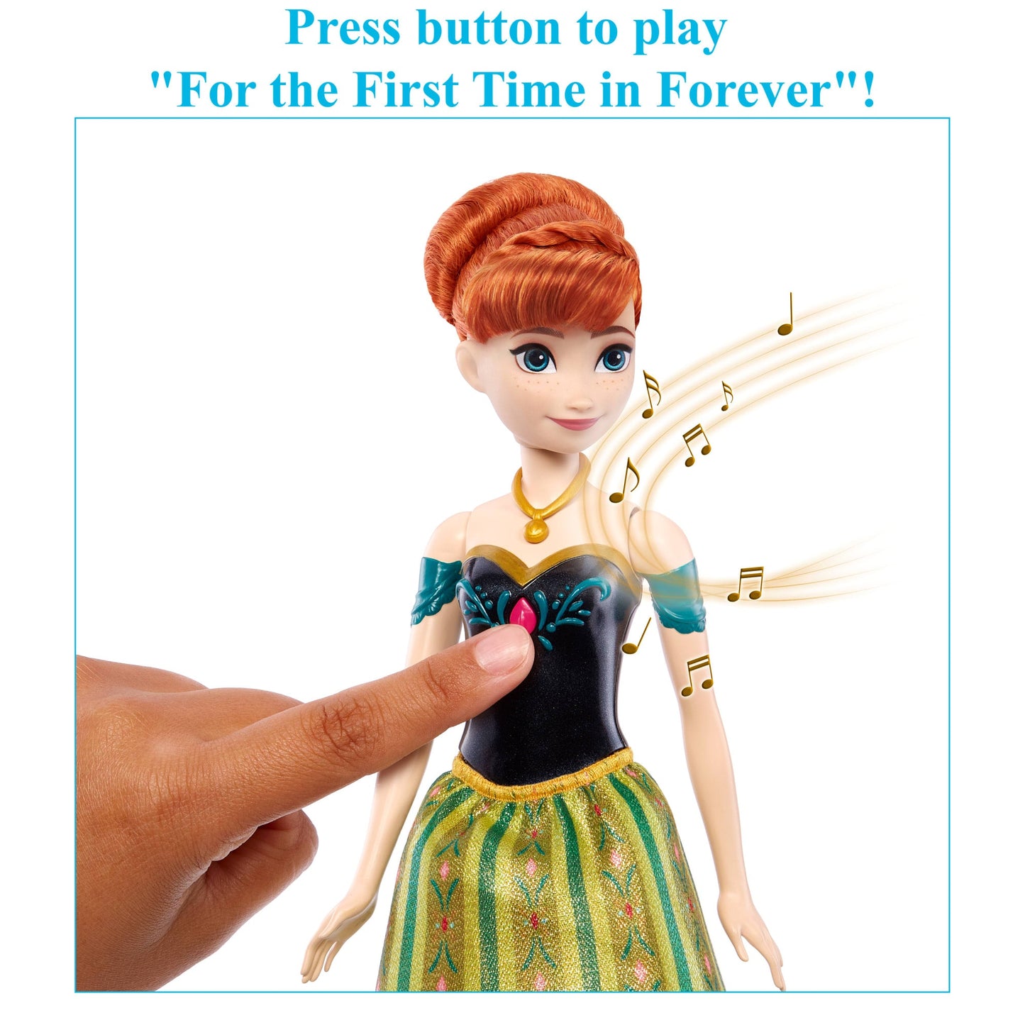 Disney Frozen Toys, Singing Anna Doll