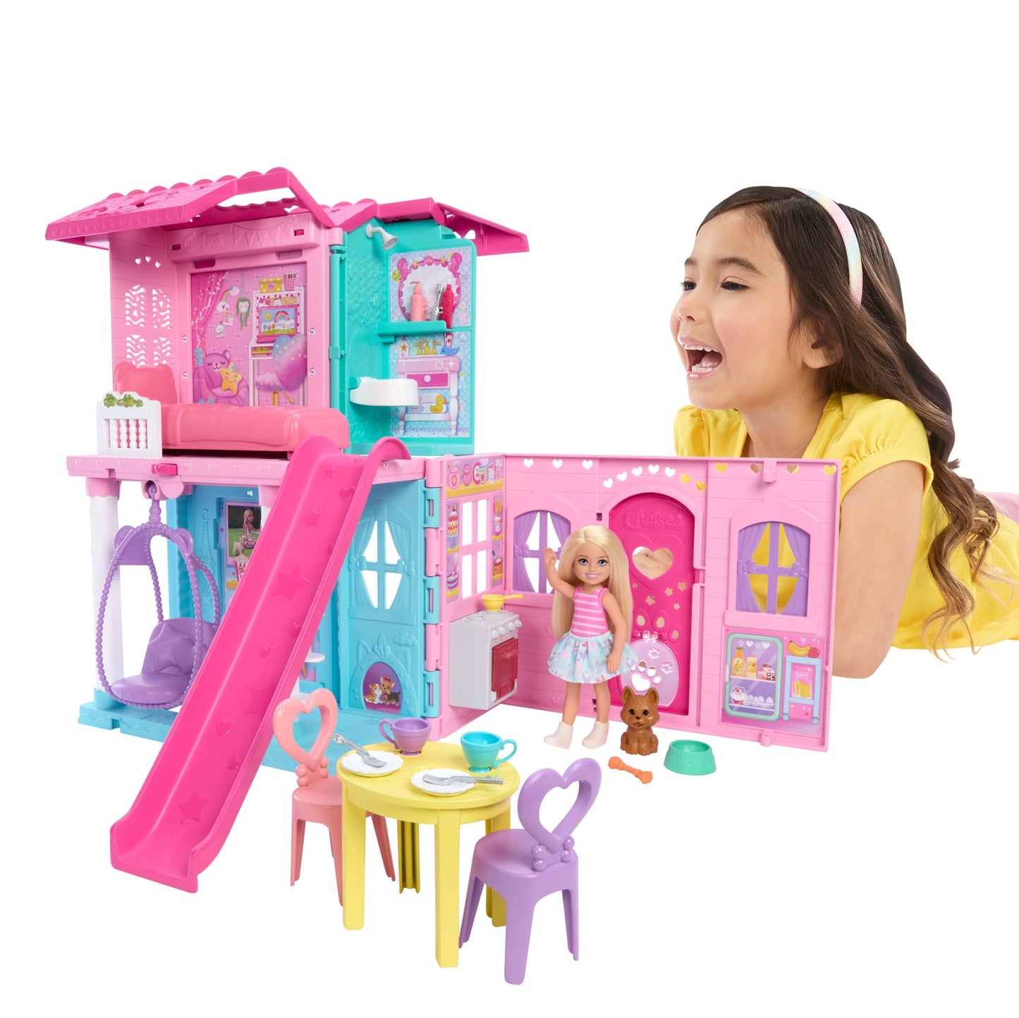 Barbie Casa de Muñecas Casa Transformable de Chelsea