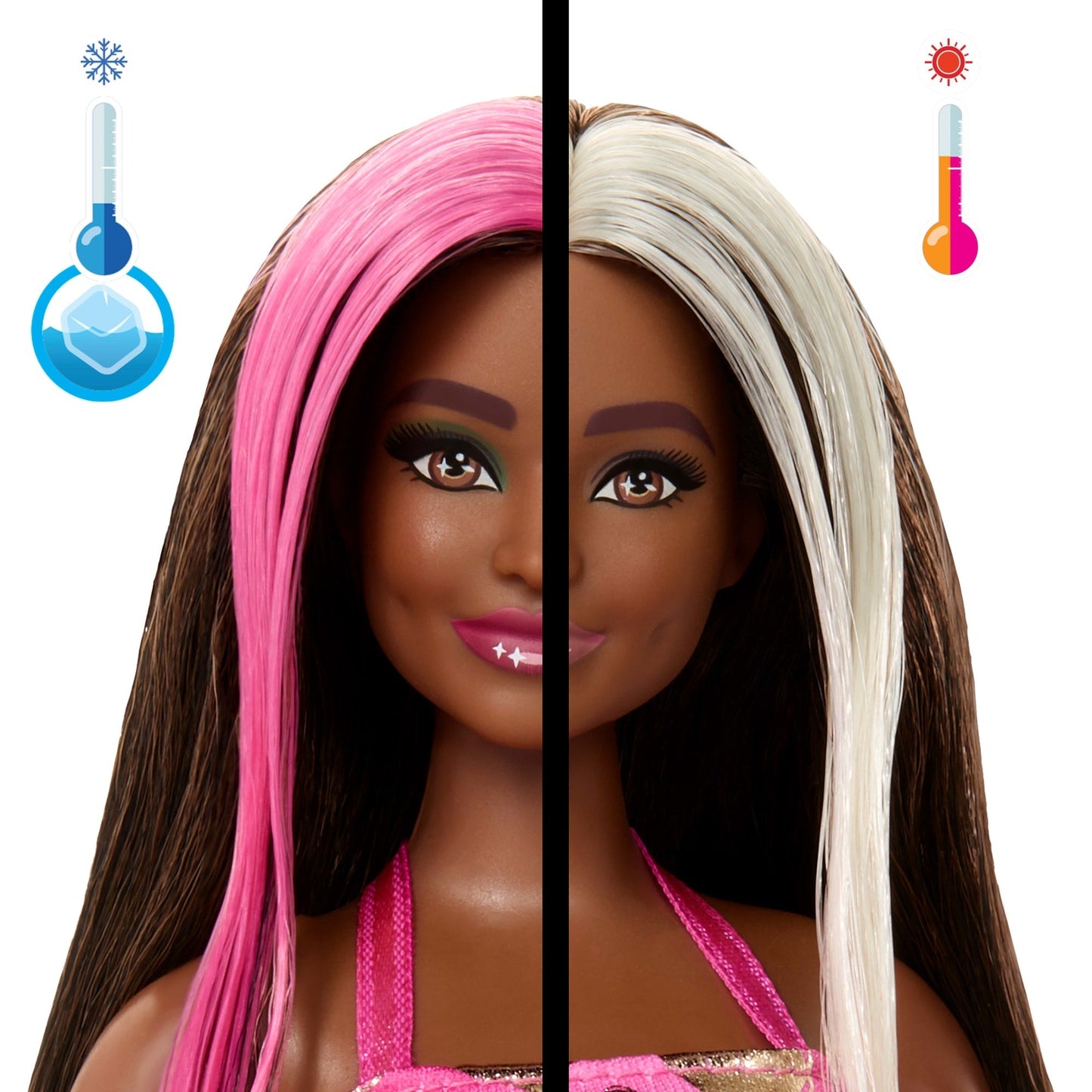 Barbie Party Unboxed Boneca Festa de Animais Vestido Roxo