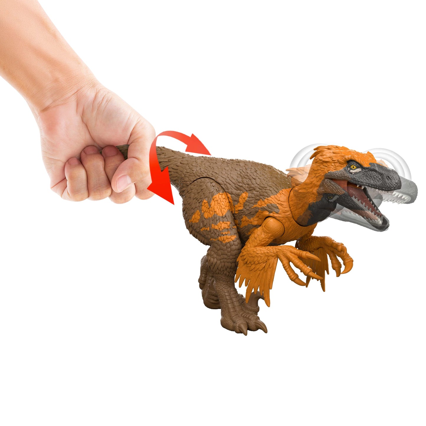Jurassic World Dinosaurio de Juguete Rebirth Rugido Salvaje Utahraptor